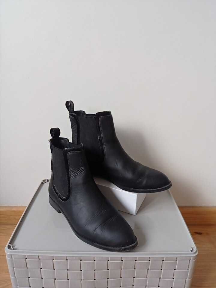 Sztyblety/ półbuty Eva Longoria - jak nowe, piękne, uniwersalne buty