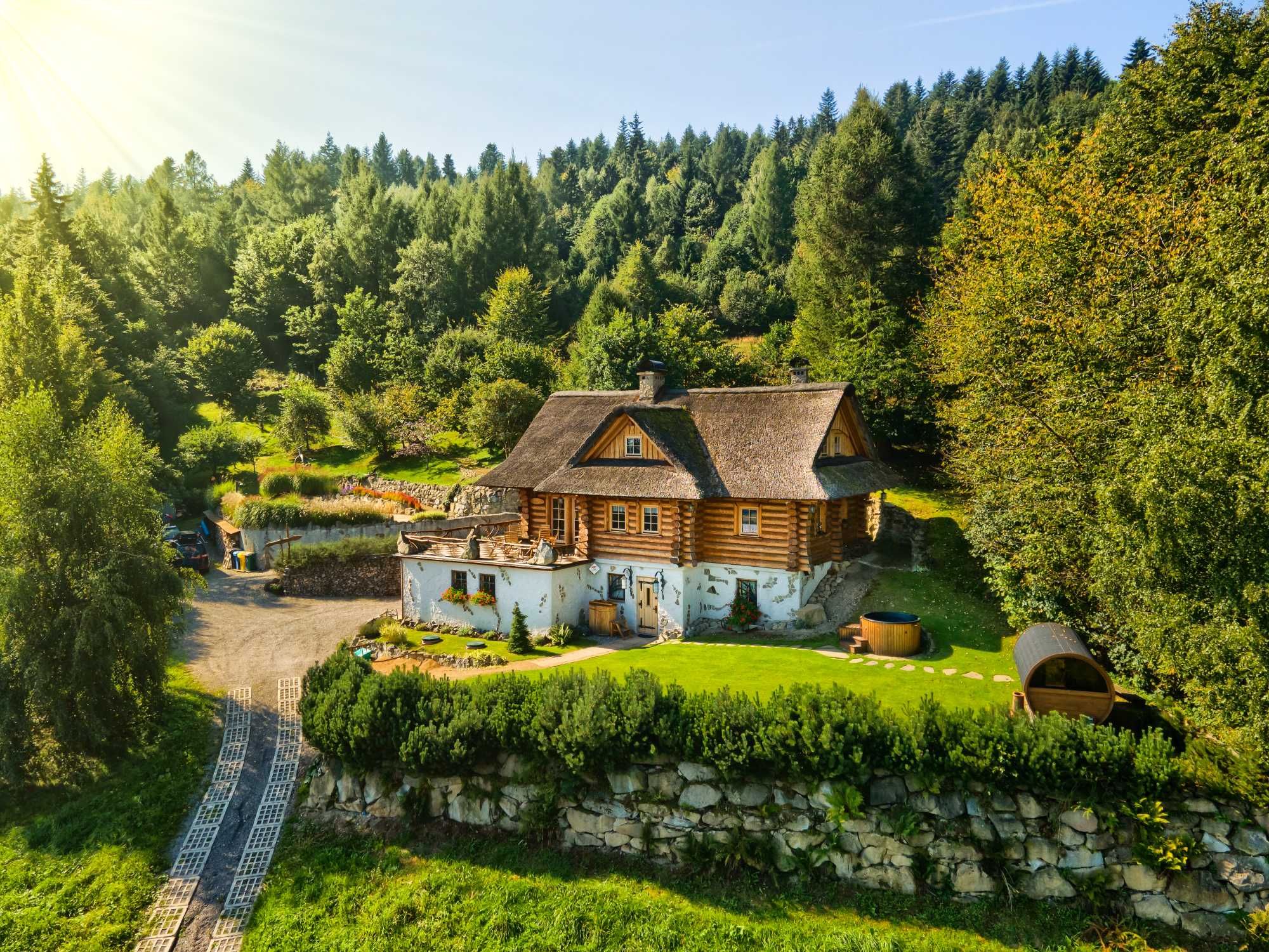 Chata Góralska SPA Lipowa Beskidy Balia Jacuzzi, 3 x SAUNA