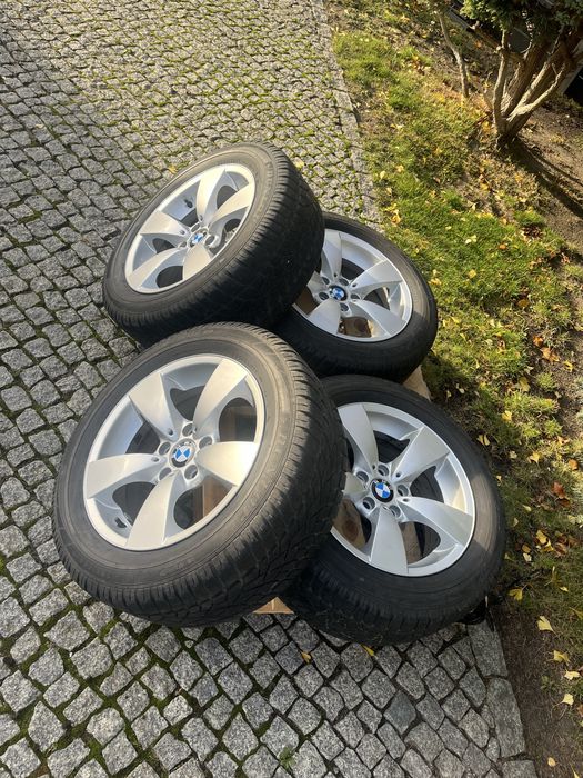 Felgi 17 BMW E60 z oponami Dunlop Zima