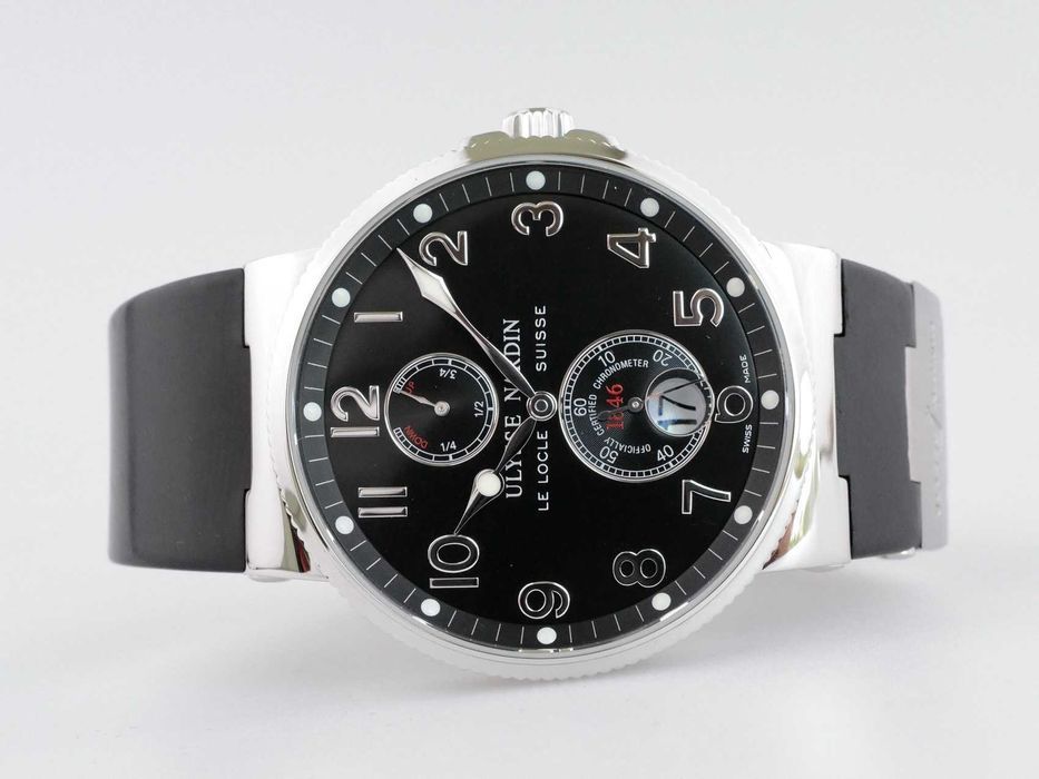 Ulysse Nardin Marine Chronometer 41mm Black Dial