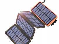 Power Bank Solarny 25.000mAh z Ładowarką Solarną 6W Addtop HIS025