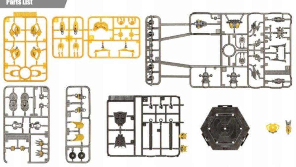 Transformers BumbleBee B-127 Trumpeter 03117 Smart Kit 06 SK06
