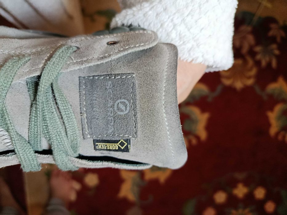 Водостойкие термо ботинки Scarpa Gore-Tex Натур КОЖА