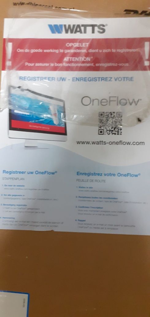 Filtr zmiękczacz  do wody odkamieniający One Flow Watts