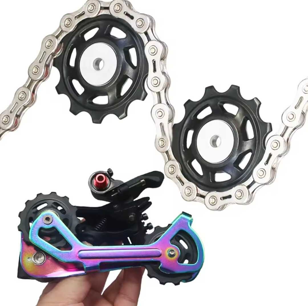 Łożysko 12T koło pasowe rower MTB tylne koło prowadzące czarne 1szt.