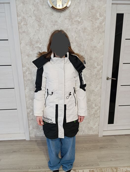 Пуховик, куртка зимова для дівчинки 158 см 12-13 років