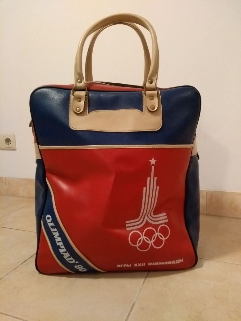 Torba podróżna Olimpiada Moskwa 80 oryginał