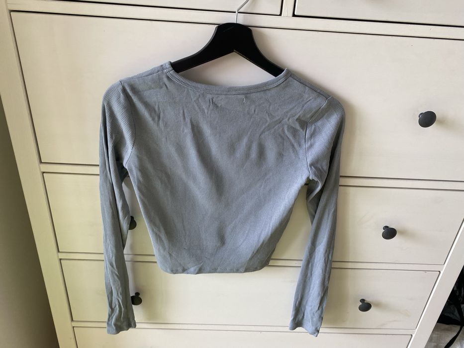 Croptop z długim rękawem rozmiar M Bershka
