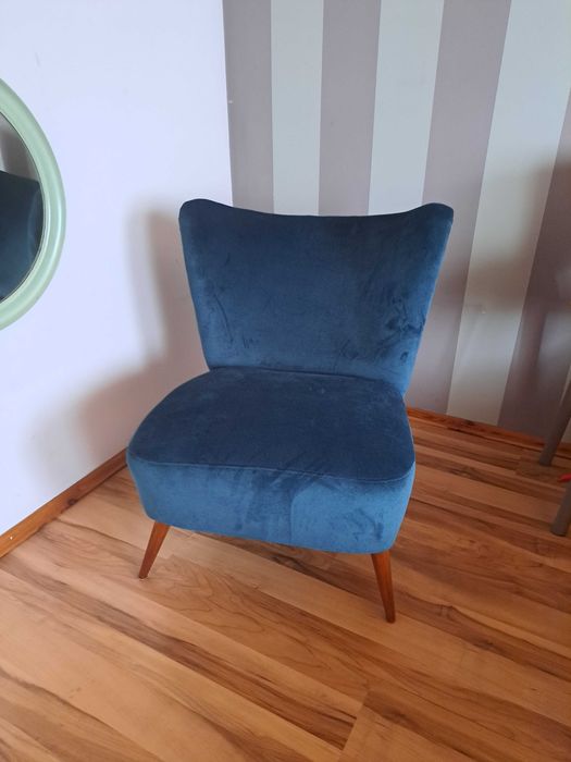 Fotel klubowy muszelka