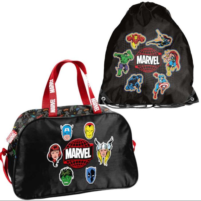 TORBA Sportowa na basen AVENGERS marvel + Worek na Buty GRATIS