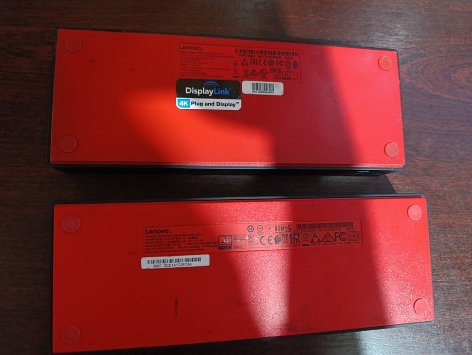 Док станції Lenovo, hp