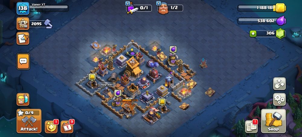 Акаунт клеш оф кленс,2017 року.16 тх.