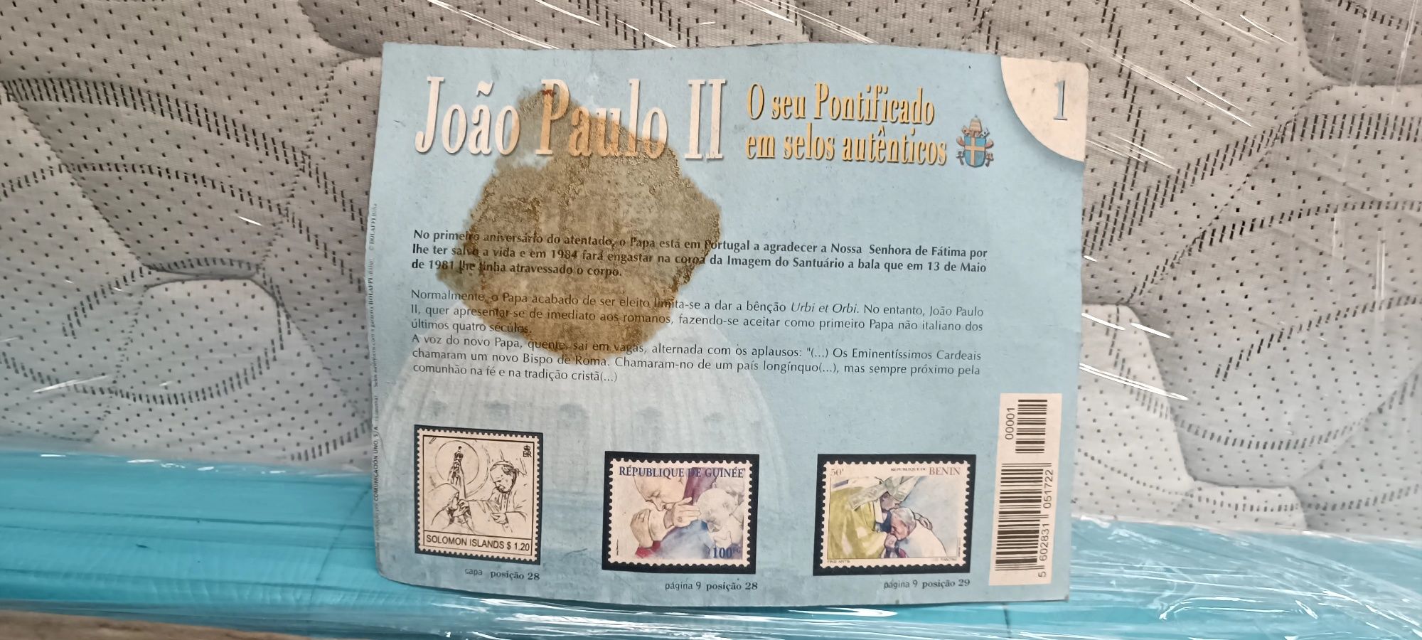 Selo antigo papa João Paulo II