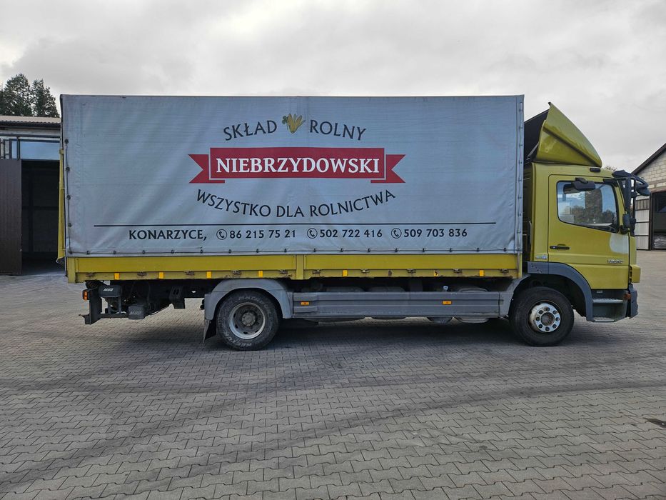 Mercedes Atego 1224 4x2 skrzynia plandeka 6,10 cena brutto