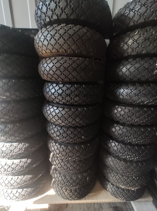 Koło kółko do wózka 3.00-4 260x85 komplet opona felga dętka.