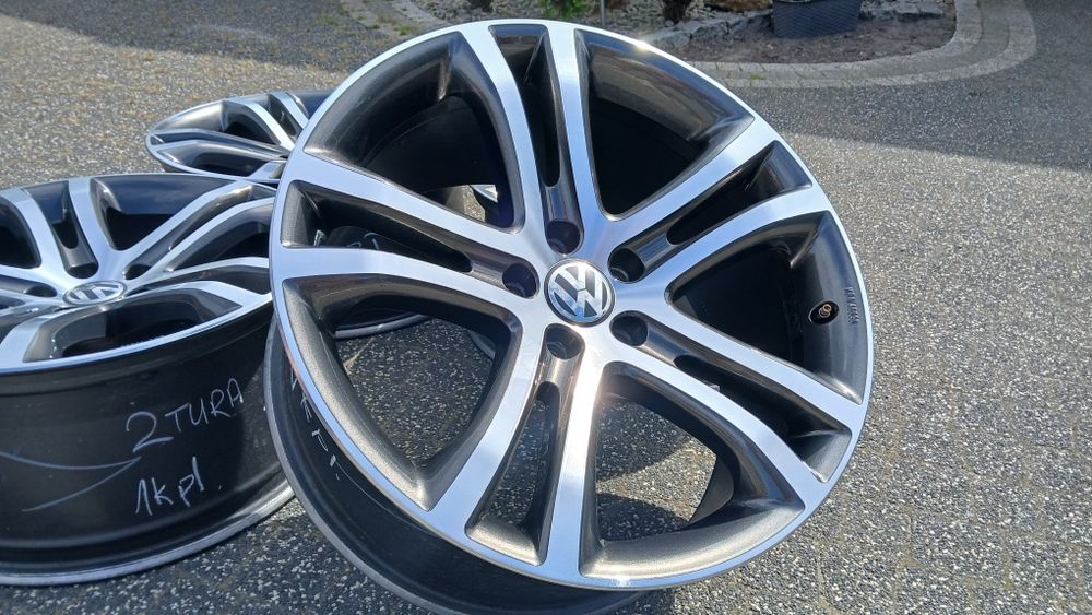 19" VW Tiguan R-line 5x112  9j et33  5N0 oryginal / Passat  Super Stan