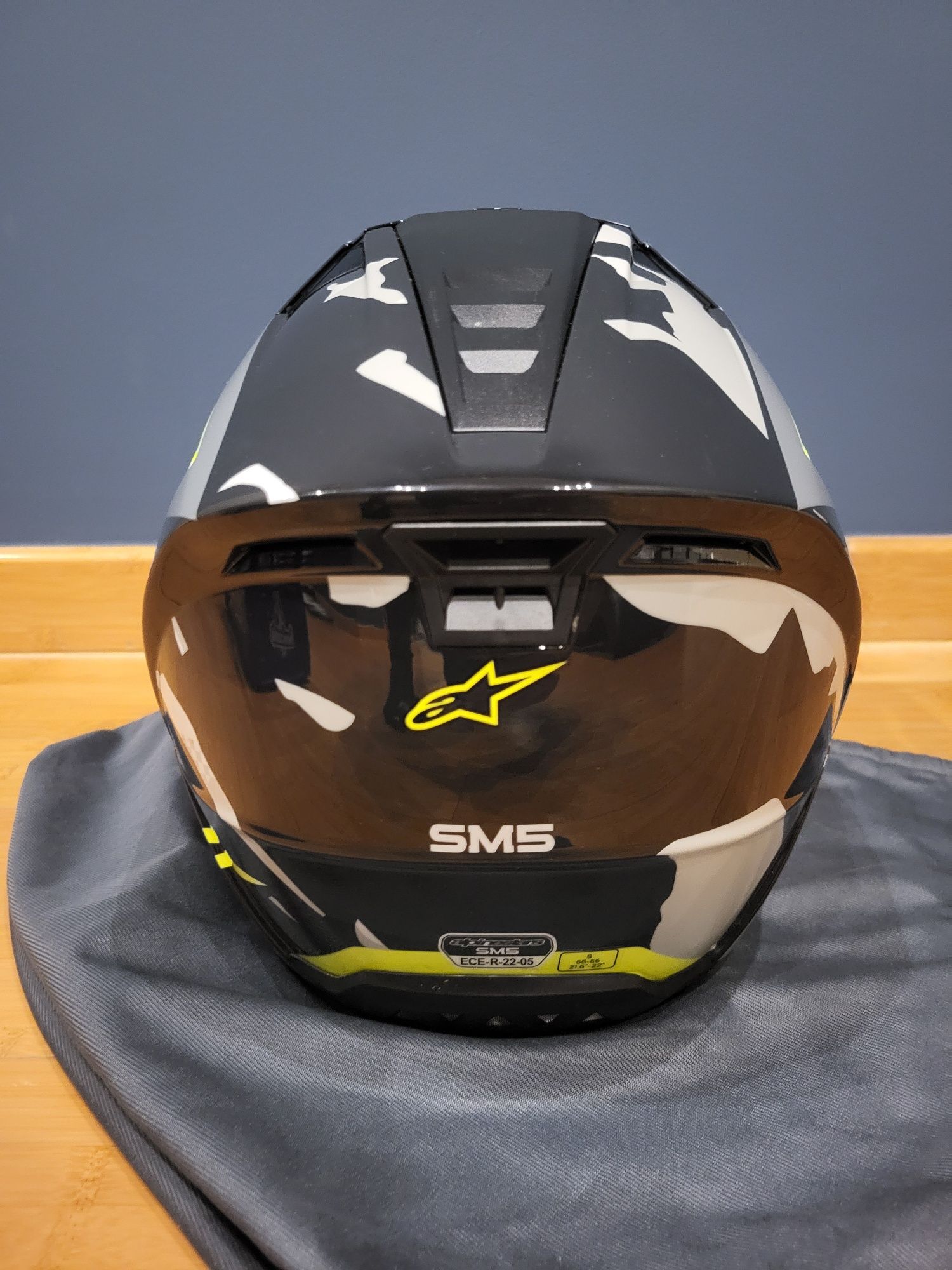 Kask Cross Alpinestars SM5 jak nowy