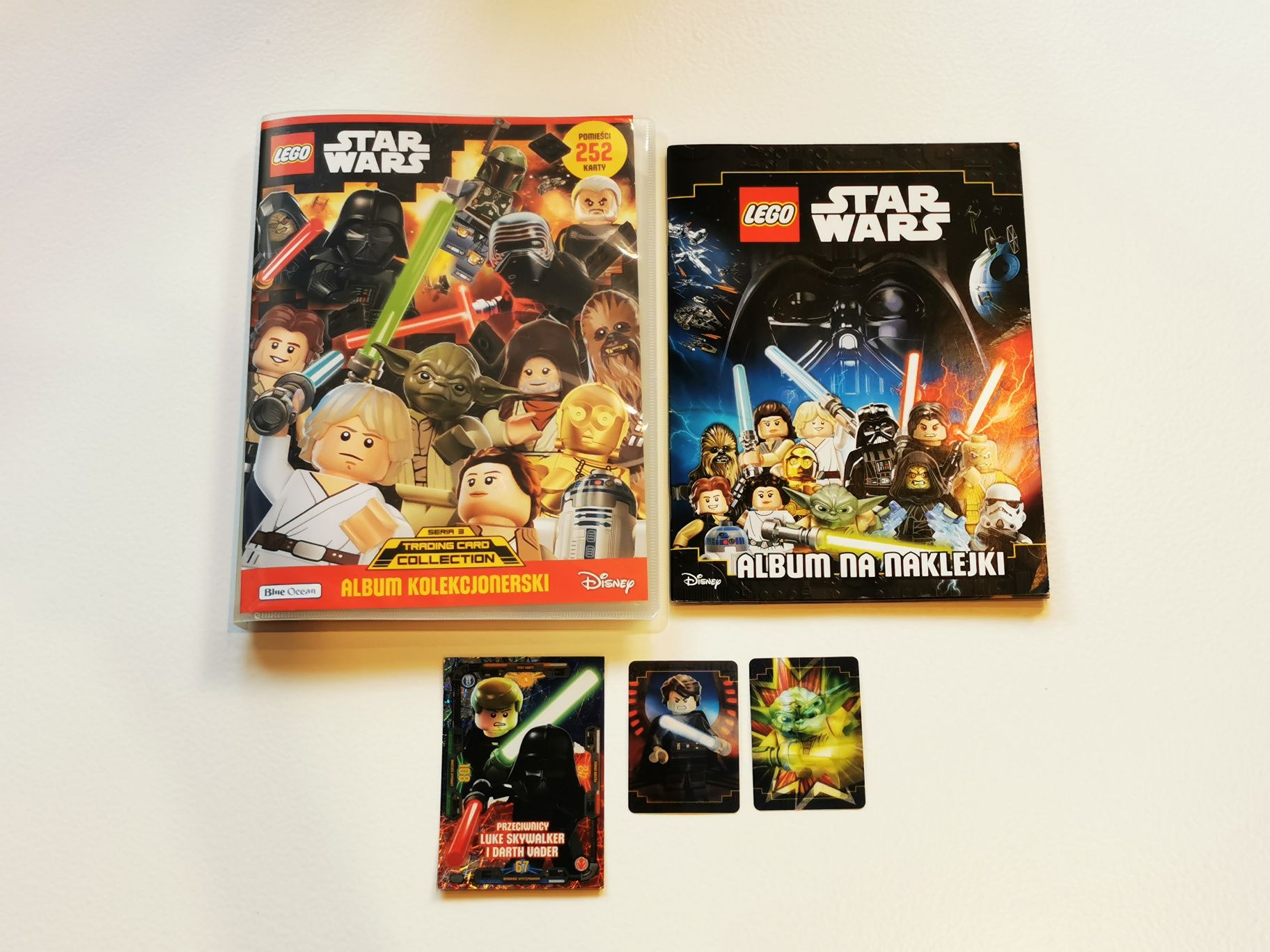 Album Lego Star Wars TCG kompletny + dodatki