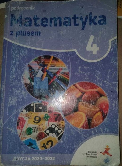GWO, matematyka z plusem, podręcznik mega widocznie używany! poziom 4