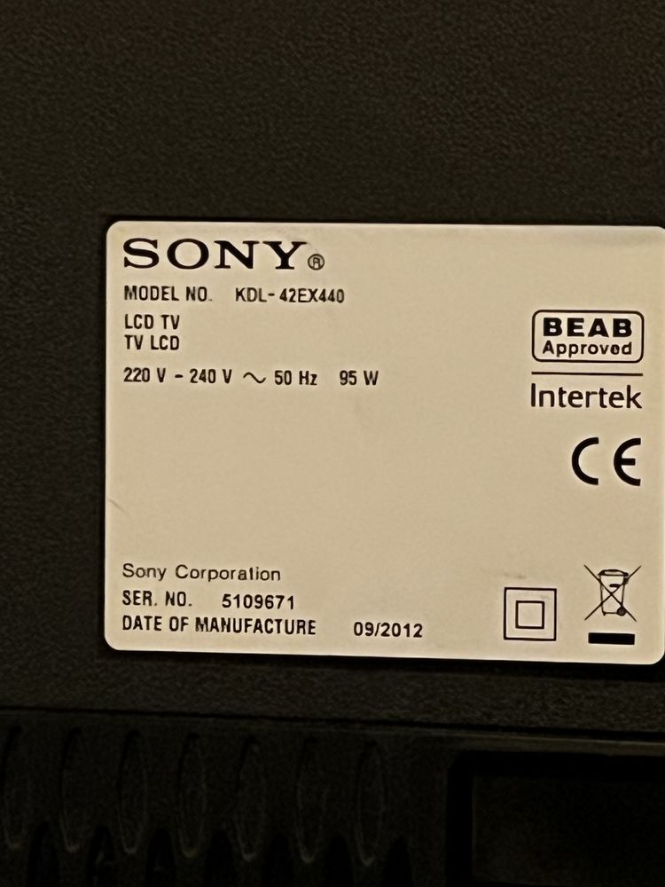 Telewizor Sony w dobrym stanie