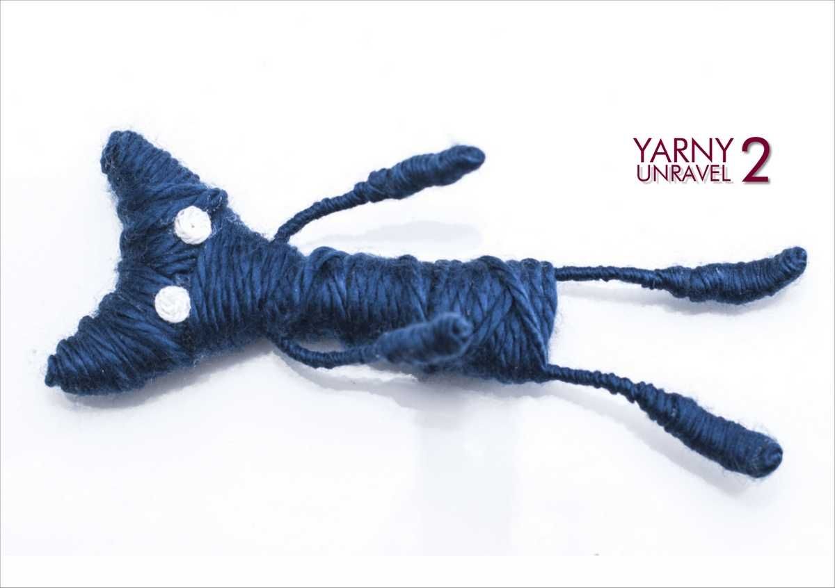 YARNY włóczka z gry UNRAVEL 5+ lat - wys. 23 cm