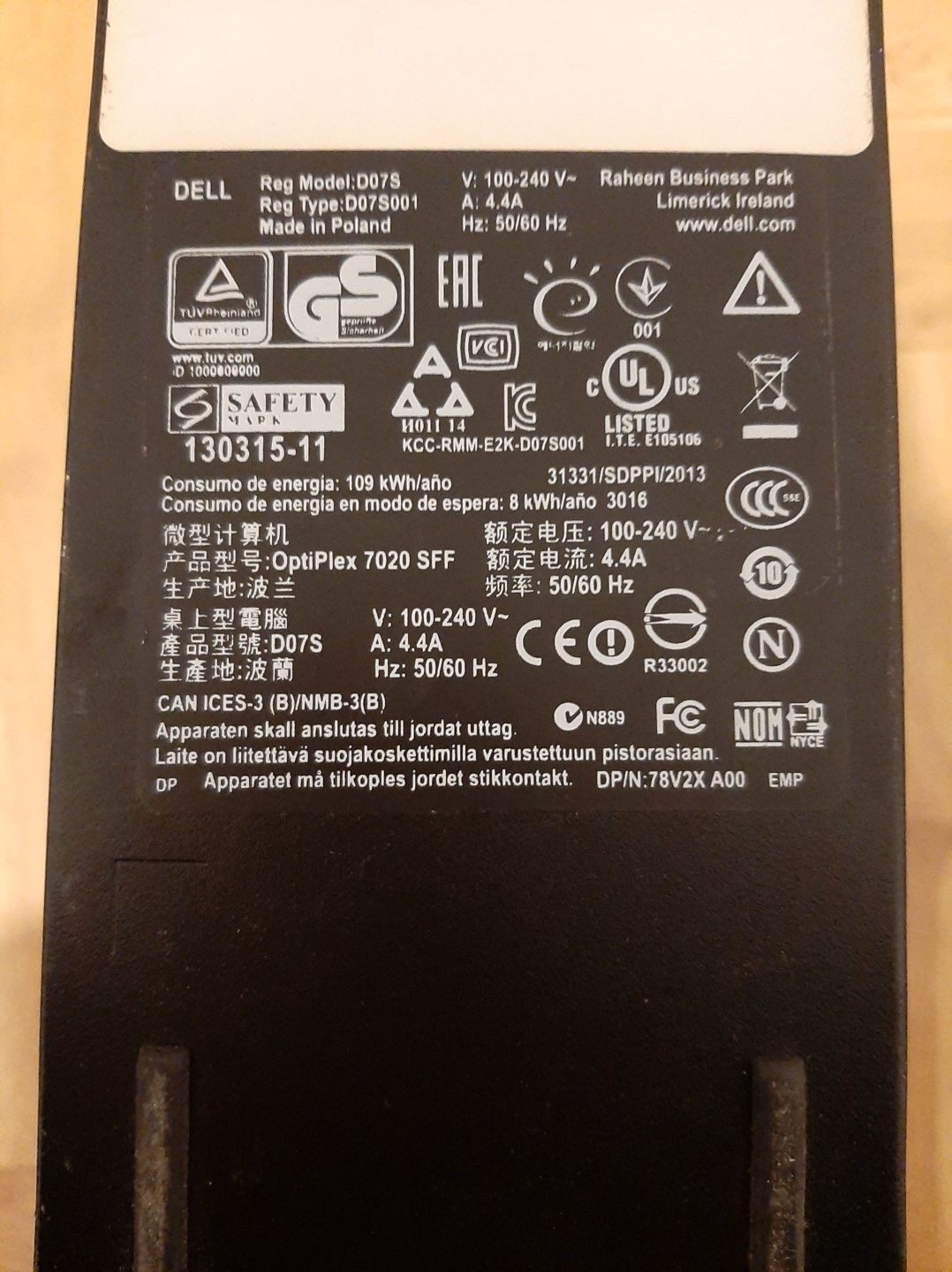 Dell Optiplex 7020 procesor Intel i3 DDR3 obudowa