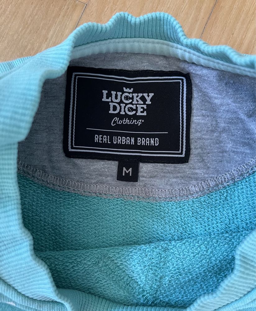 Bluza damska LUCKY DICE miętowa M