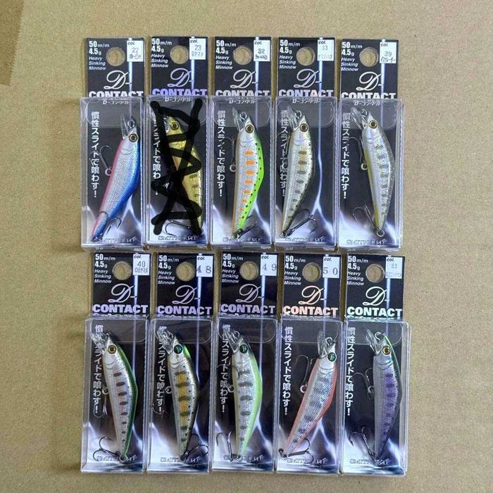 Japońskie woblery pstrągowe SMITH LTD.  D-Contact 50