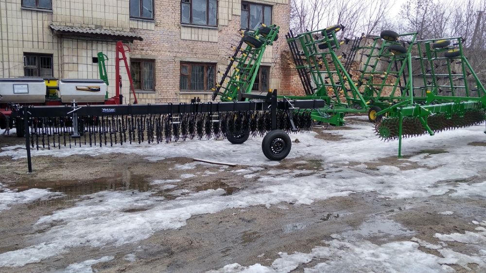 Ротационная борона мотыга JOHN DEERE,Yetter 6м-9м(Джон Дир,Еттер)