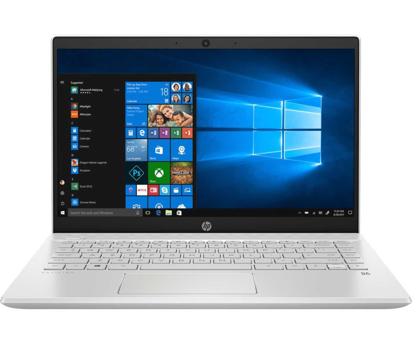 Laptop HP Pavilion 14 i7/16GB/1TB/Win11 MX250 Podśw. klawiatura Biały