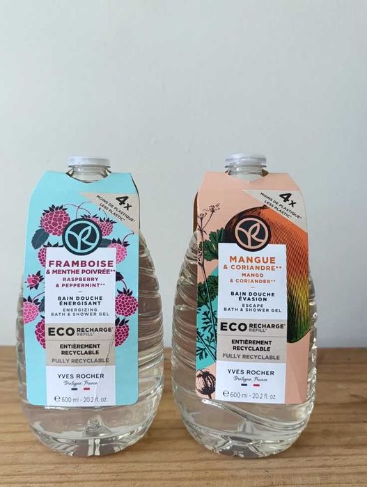 Гель для душа 600 мл 2 флакона Ив роше Yves Rocher