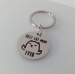 Brelok do kluczy Best Cat Mom Ever Na prezent