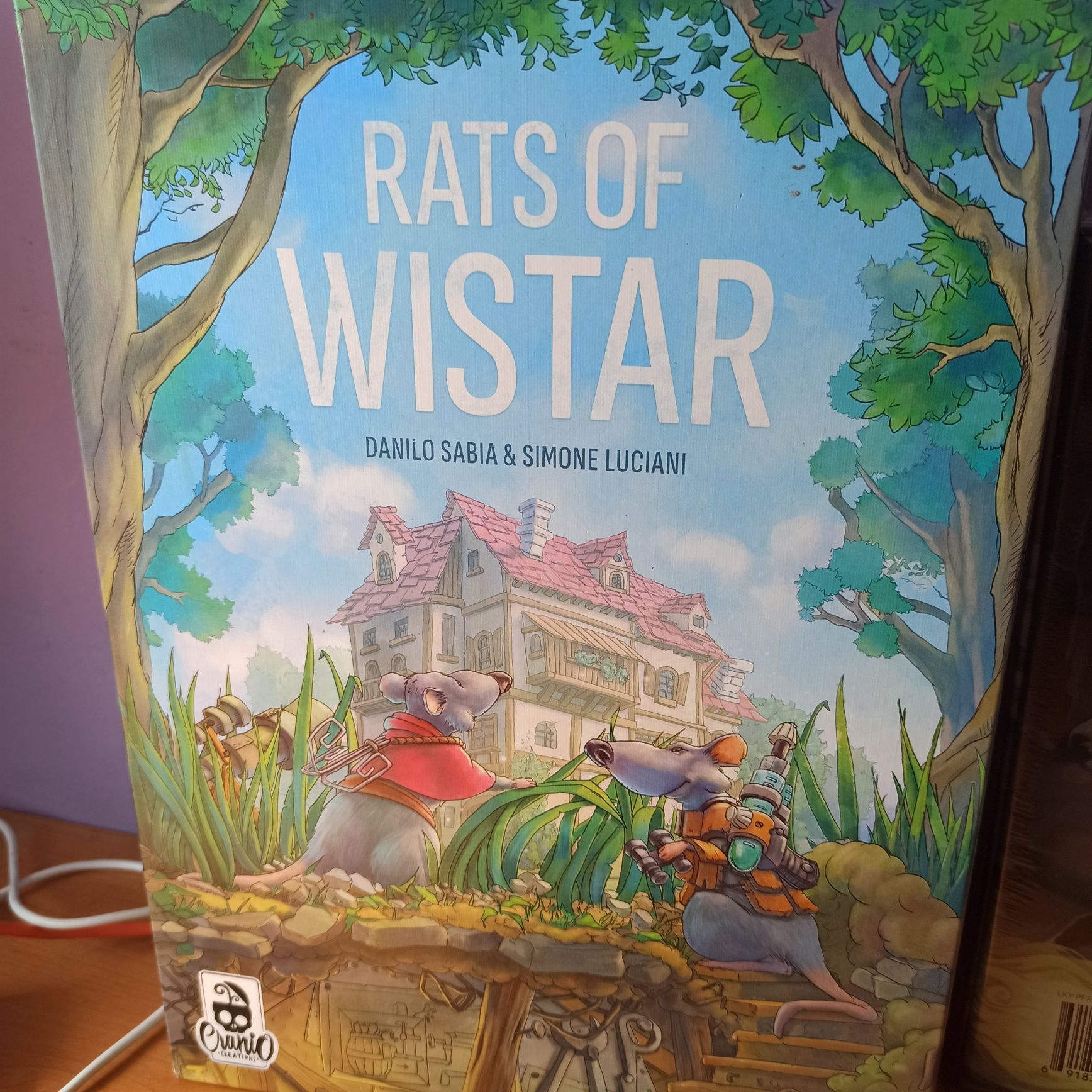 Rats of Wistar/ Szczury z Wistar+ promo gra planszowa