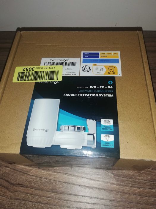 Filtr wody System filtracji wody redukuje chlor i nieprzyjemne zapachy