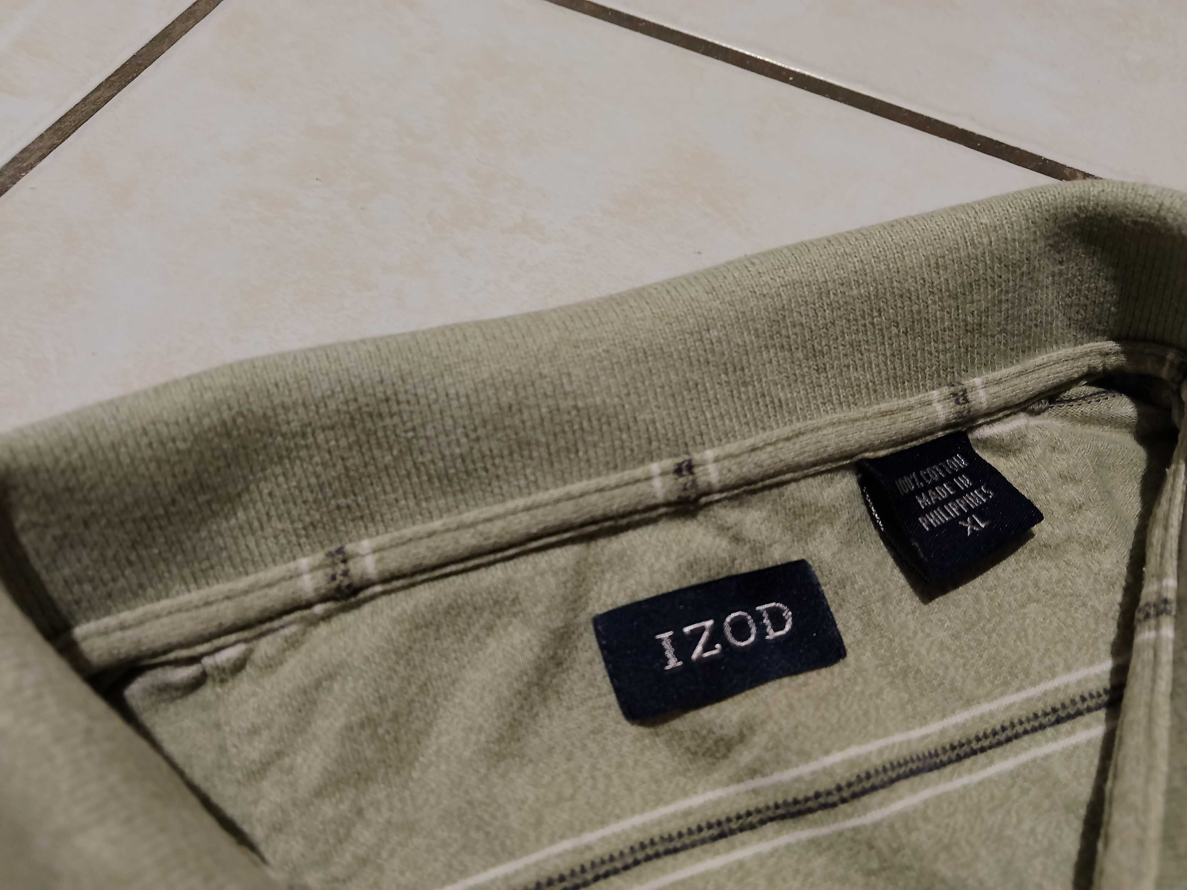 IZOD USA - NOWA! z LOGO Koszulka Polo Męska rozmiar XL