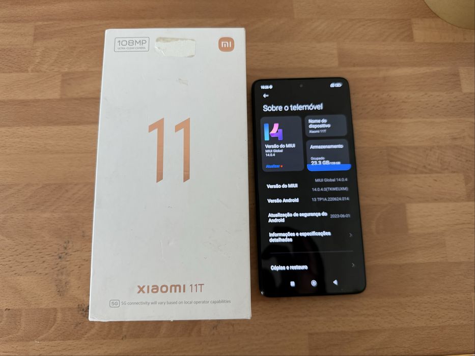 Xiaomi 11t 8/128gb desbloqueado(ACEITO RETOMA)