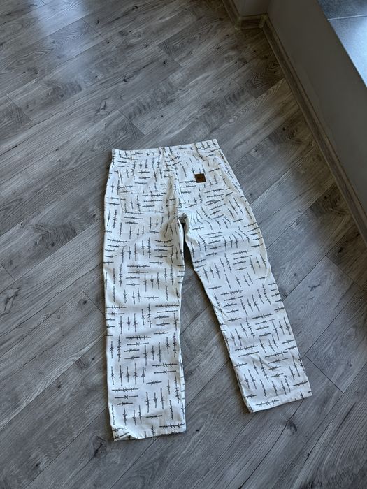 Скейт Baggy джинси прямі монограмні Huf оригінал