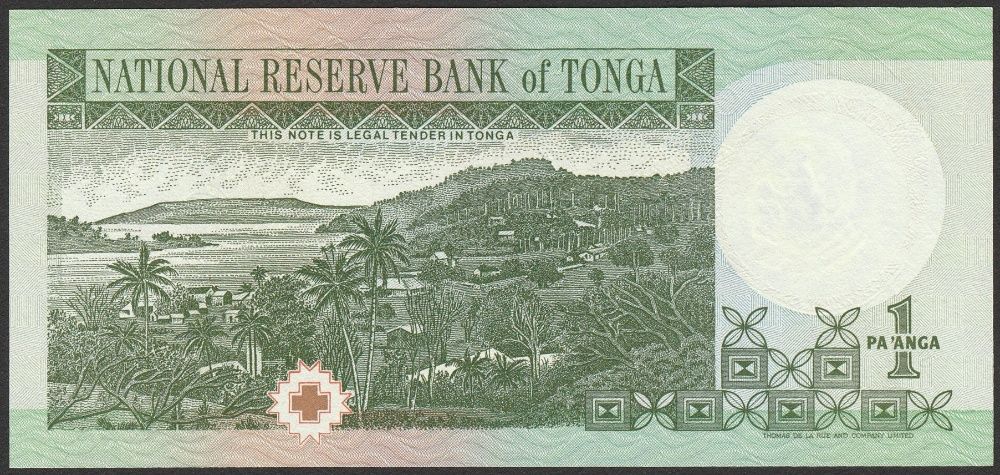 Tonga 1 paanga 1995 - stan bankowy UNC