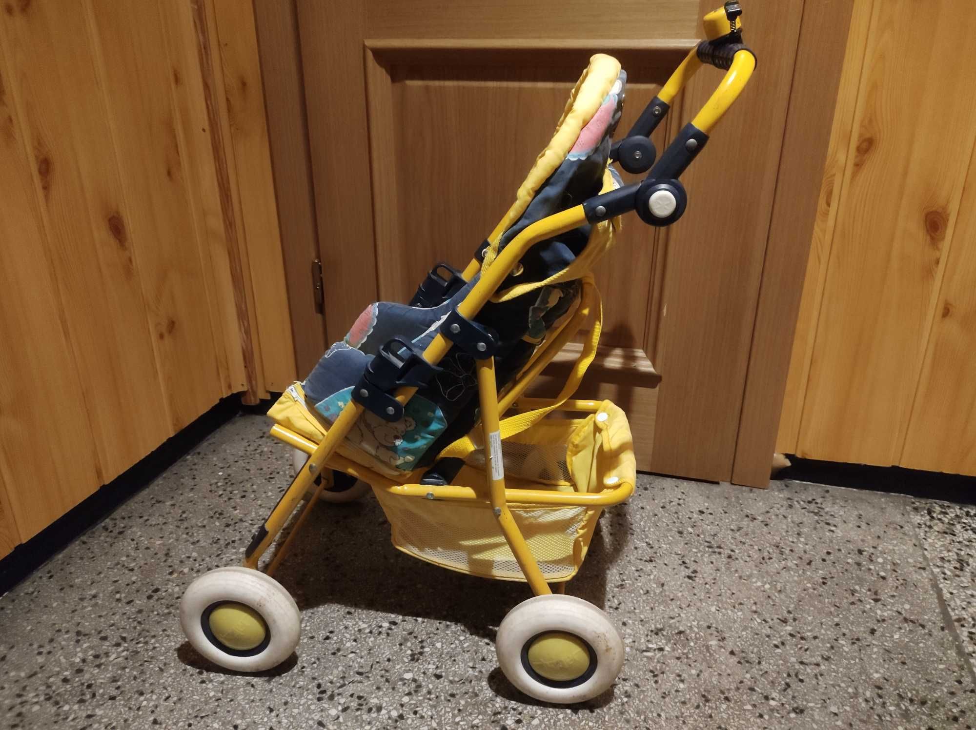 Wózek dla lalek solidny średni spacerowy z Niemiec