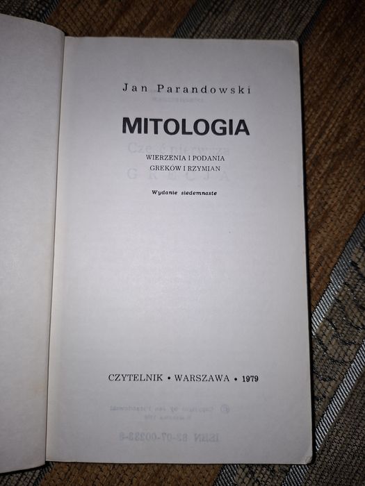 Mitologia Jana Parandowskiego z 1979 roku