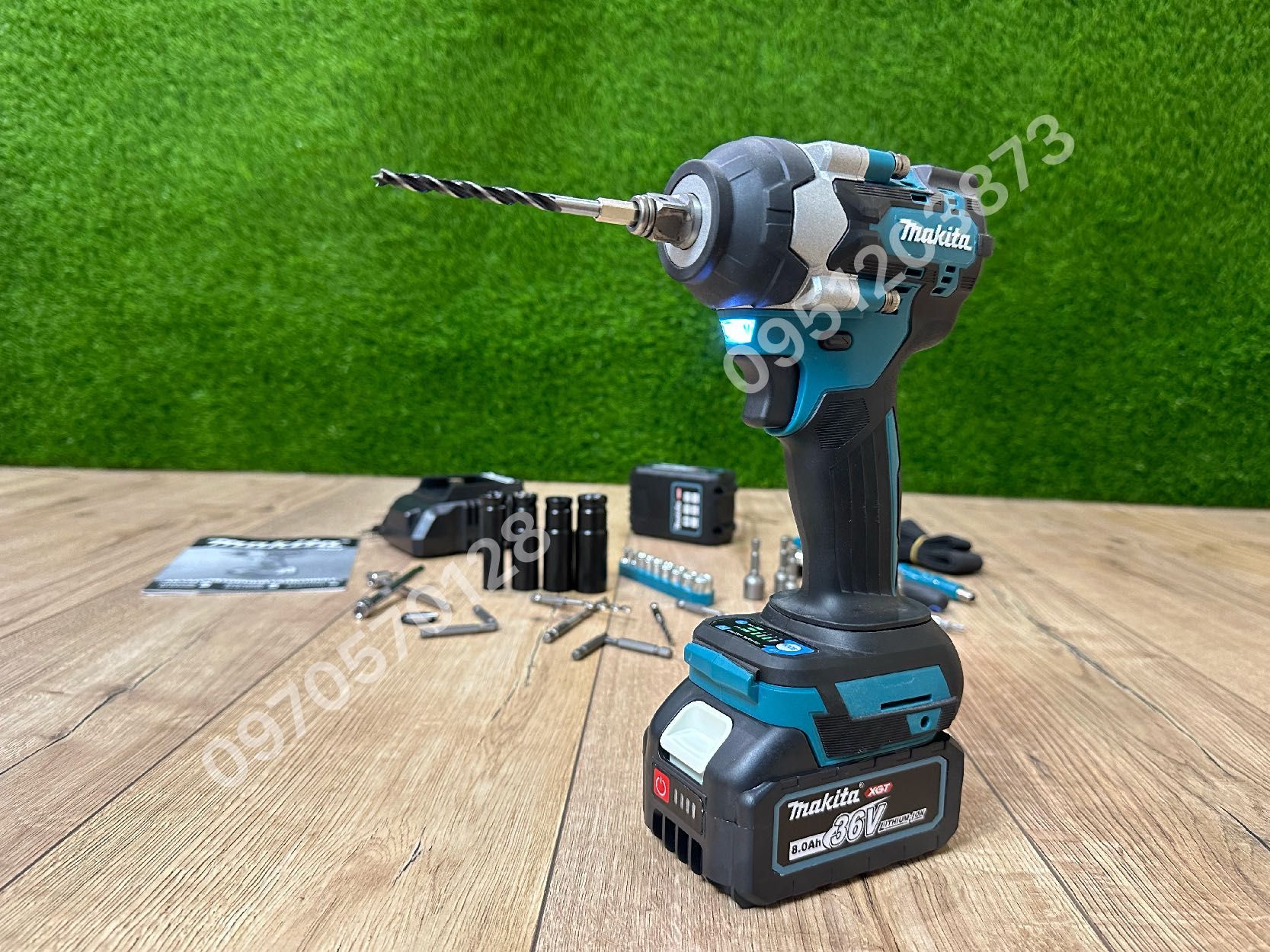 Аккумуляторный Гайковерт Makita DTW500BL 36V 8Ah с ударным режимом
