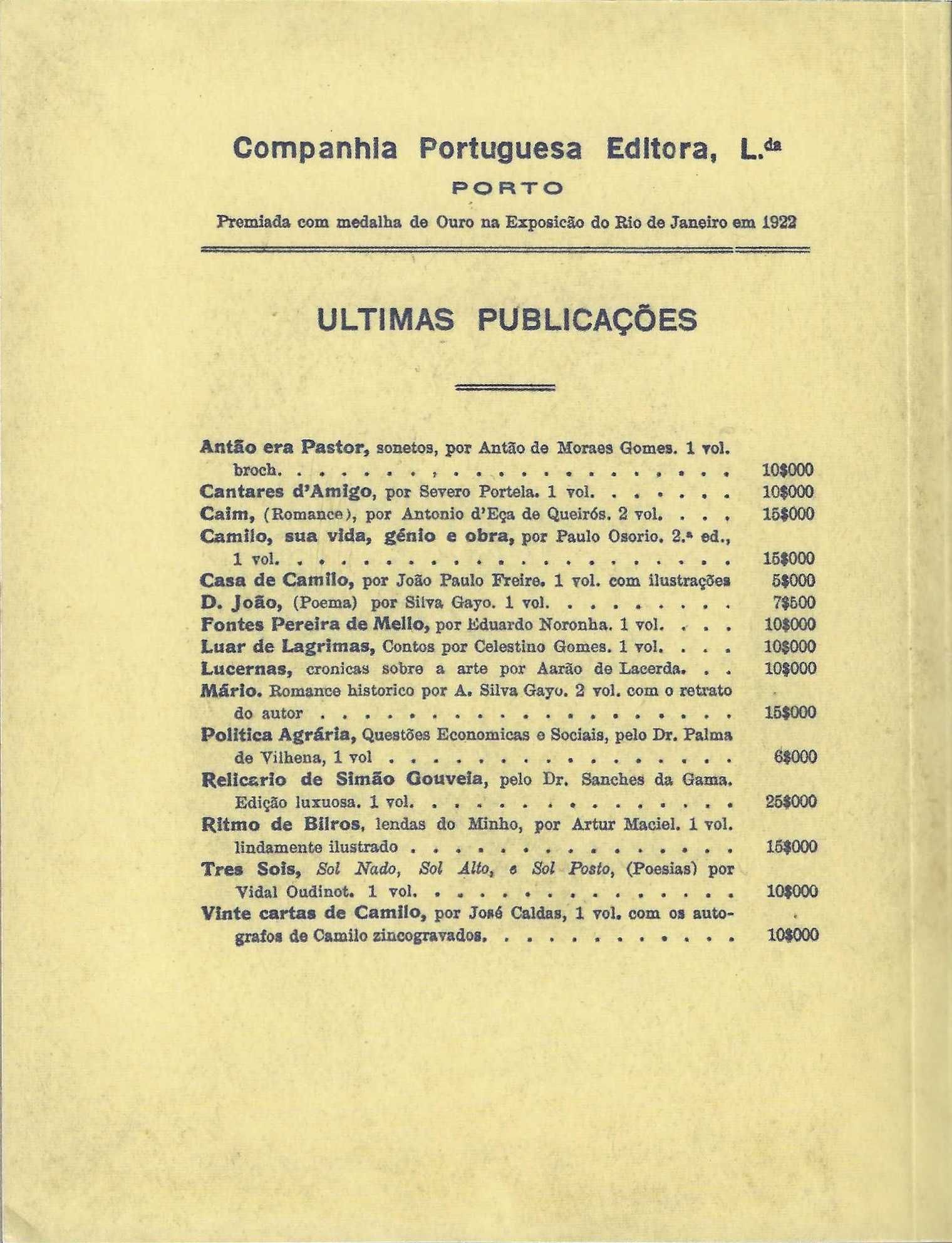 O Fado – Edição fac-símile de 1926