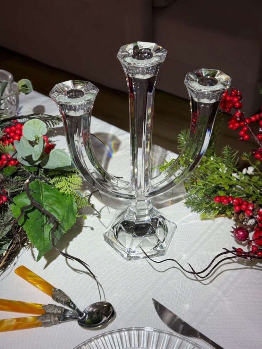 Хрусталь винтаж, салатник, конфетница , подсвечник, бокалы   листайте