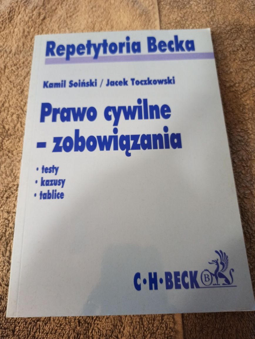 Prawo cywilne zobowiązania Repetytoria Becka