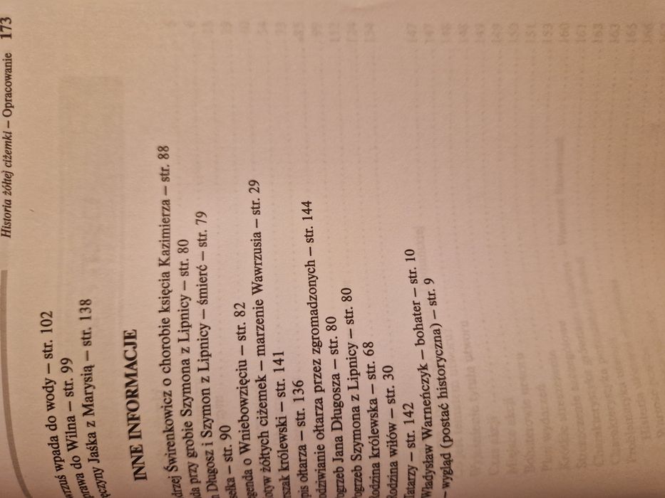 Lektura z opracowaniem Historia Żóltej Ciżemki Antonina Domańska