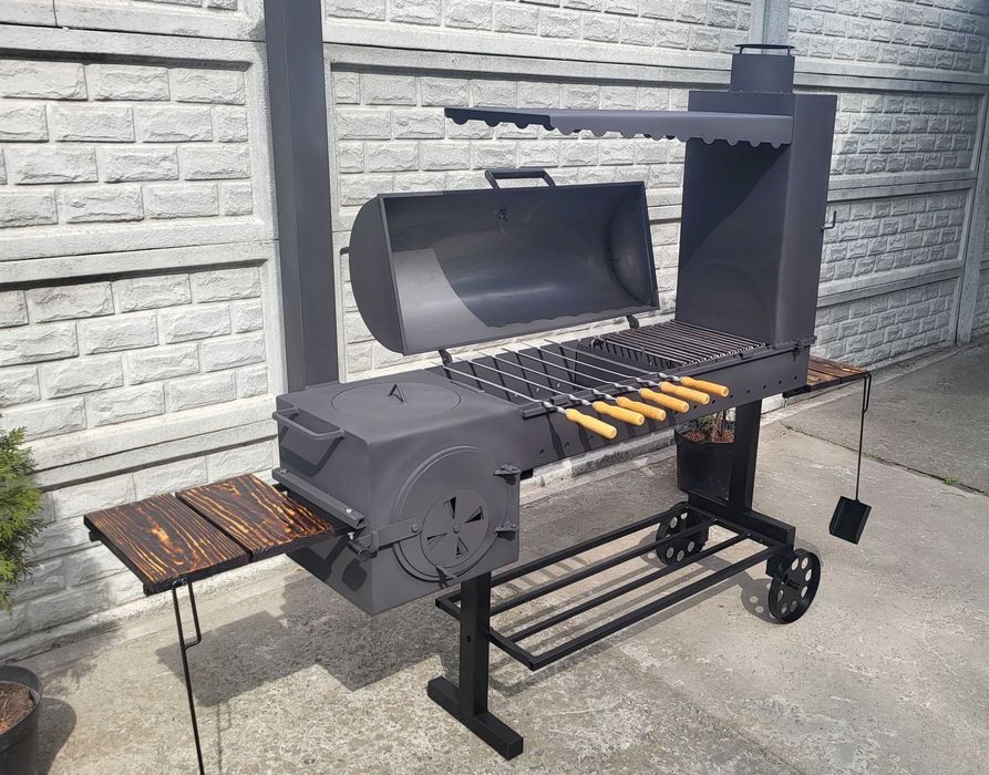 ГАРАНТІЯ! ВІД ЗАВОДА! 4мм! Мангал Коптильня Барбекю, Печь Под Казан