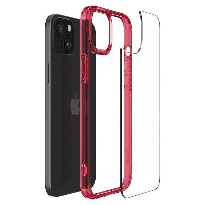 Etui Spigen Ultra Hybrid, Kryształ Czerwony - Iphone 15