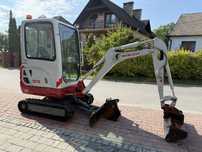 Minikoparka Takeuchi TB 216 z Niemiec 2 tony