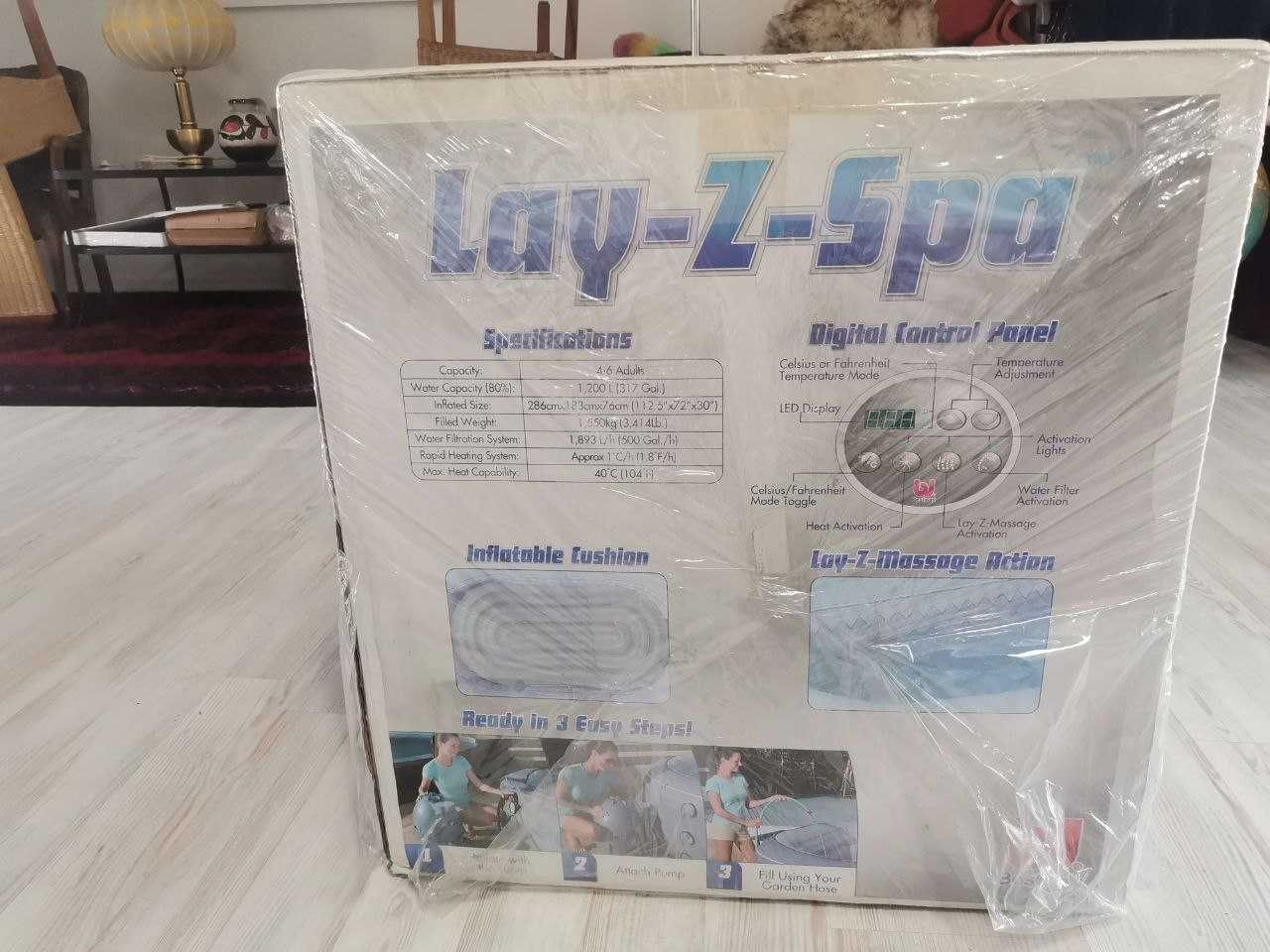 Lay-z-spa kąpiel