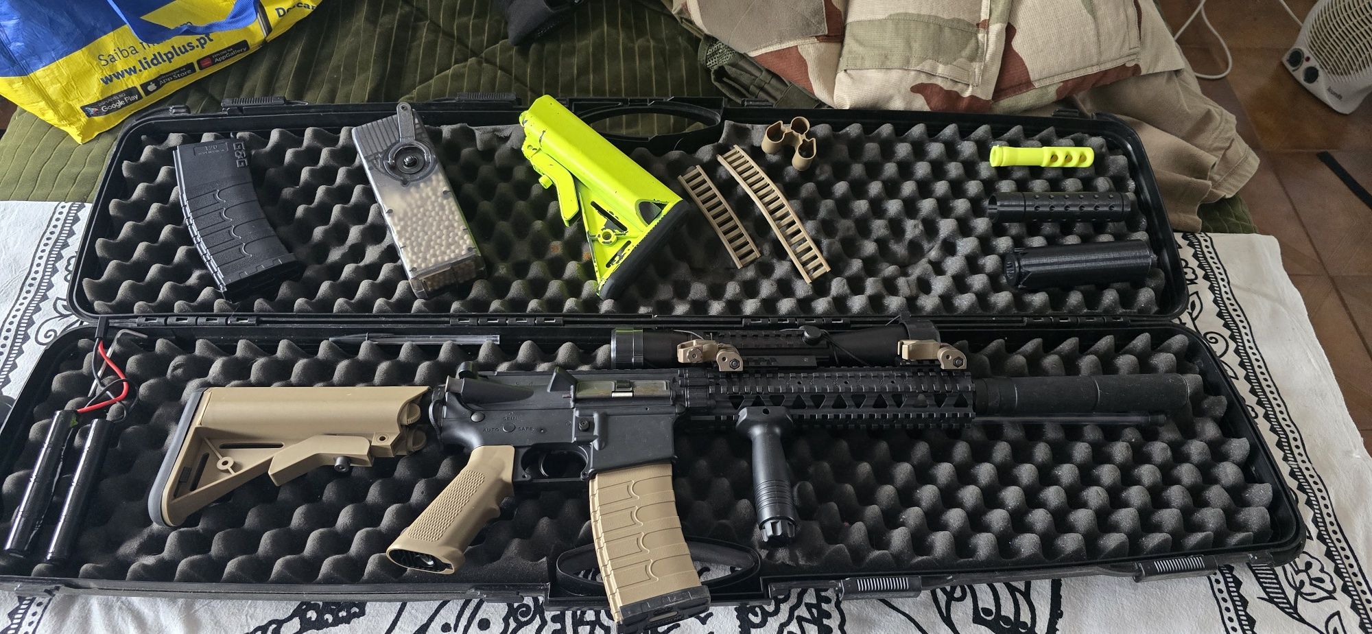 Equipamento+ armamento Airsoft